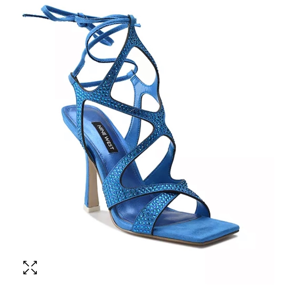Nine West Alanah blue dress sandals
